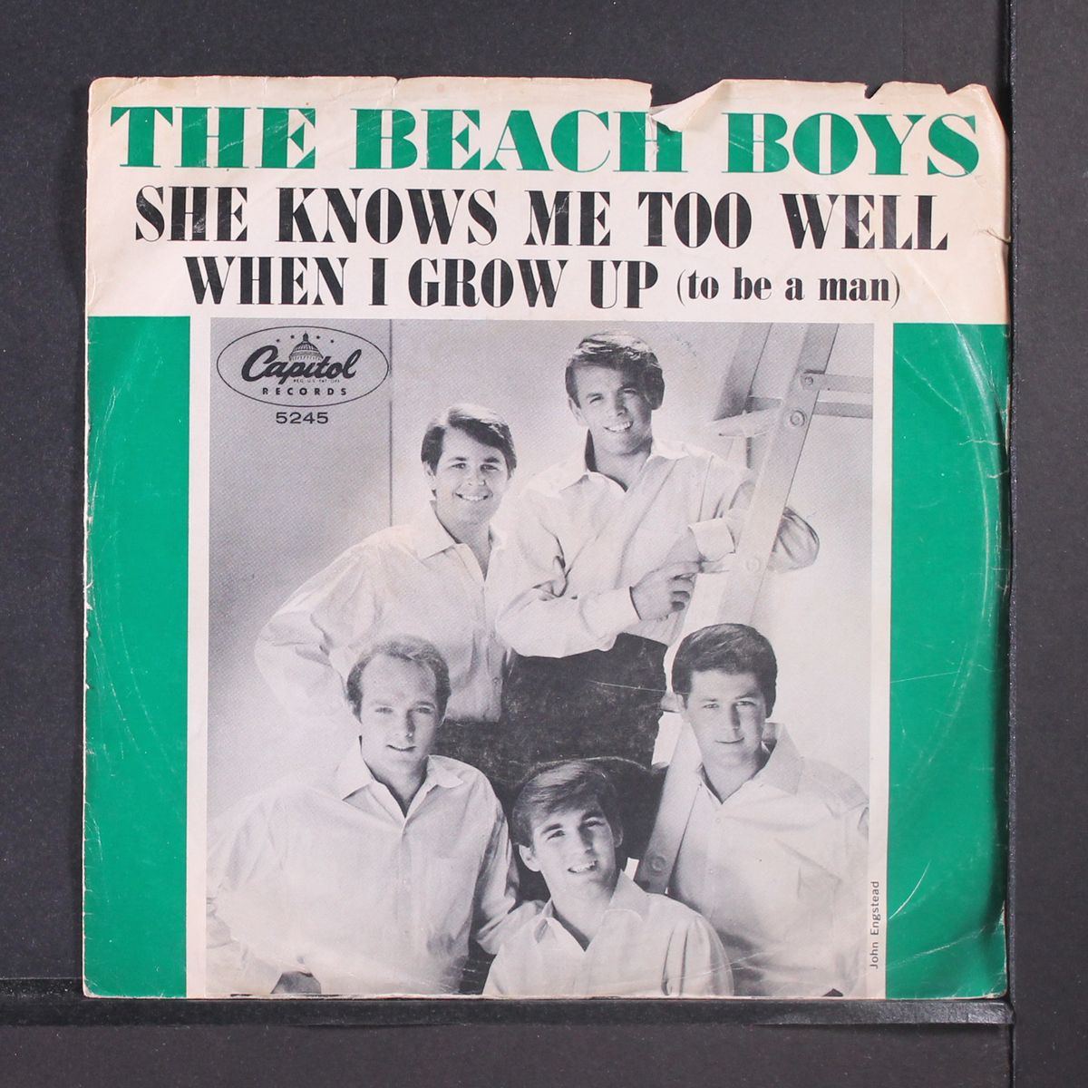 when i grow up to be a man / she knows me too well by BEACH BOYS