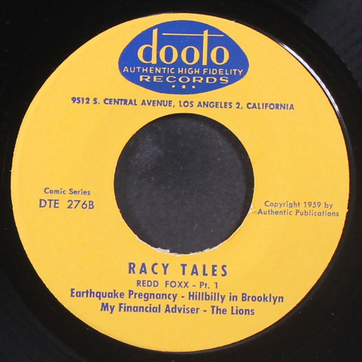 racy tales, part 1 by REDD FOXX