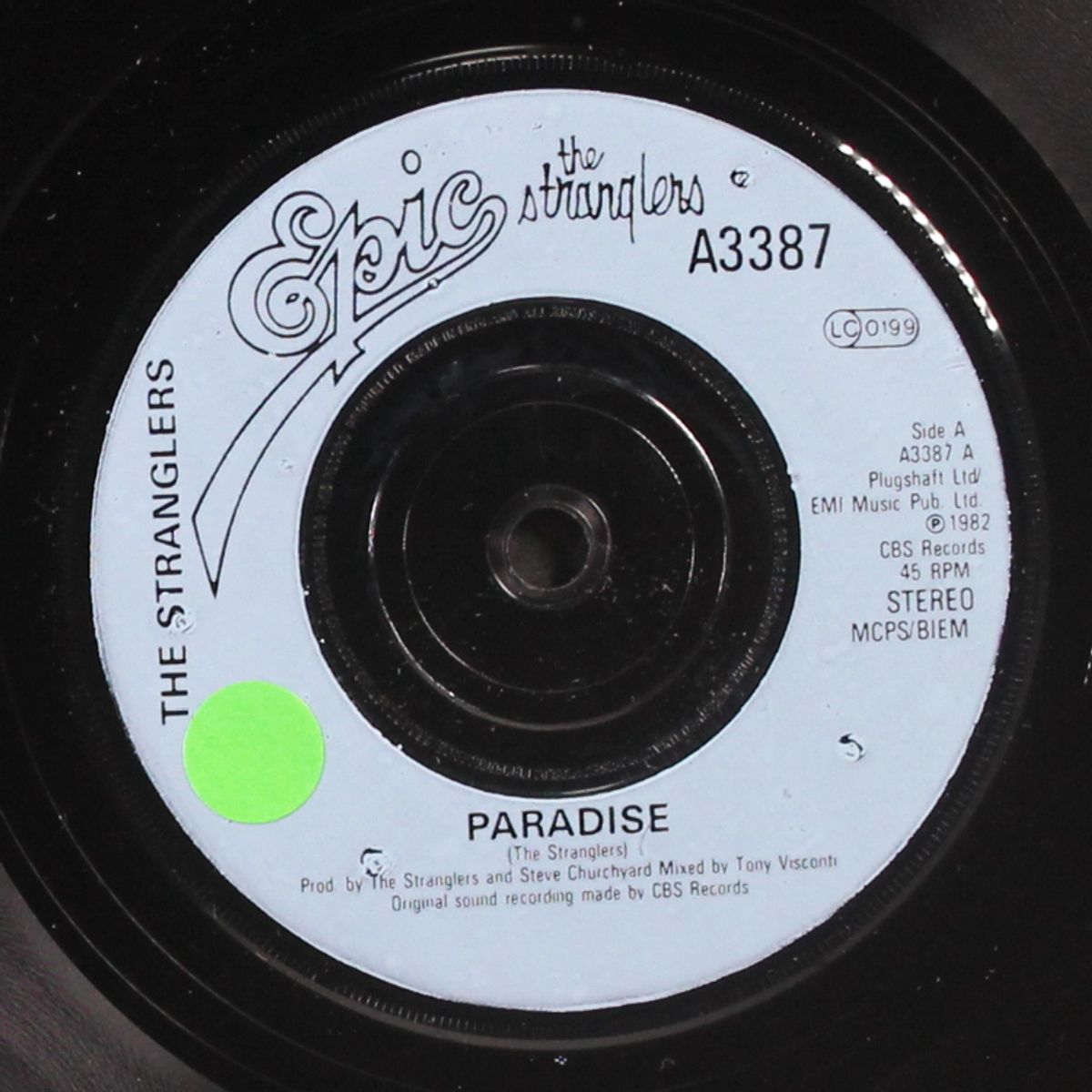 paradise by STRANGLERS