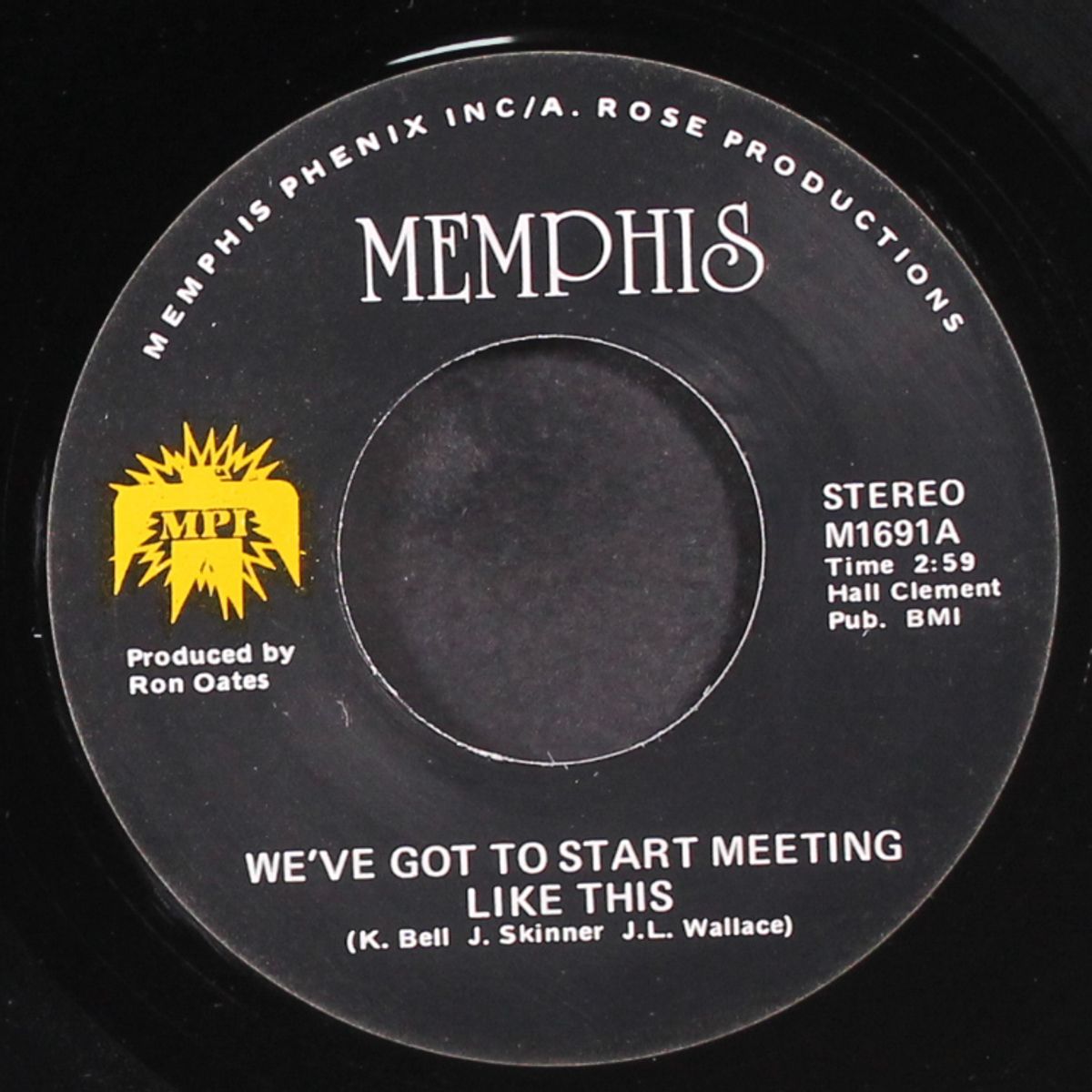 we've got to start meeting like this by MEMPHIS