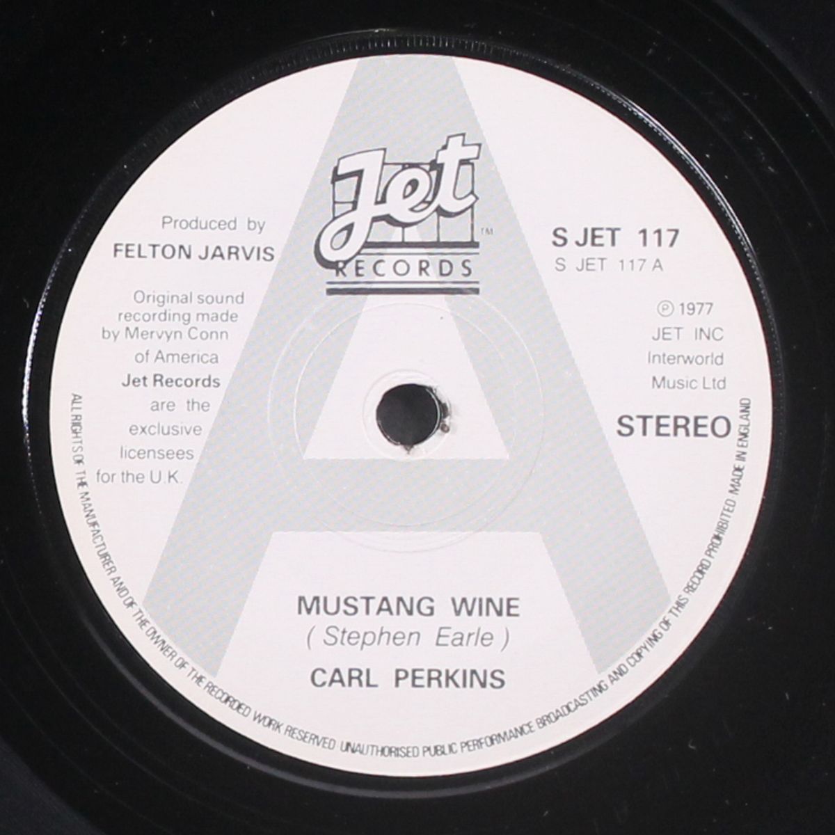 mustang wine by CARL PERKINS