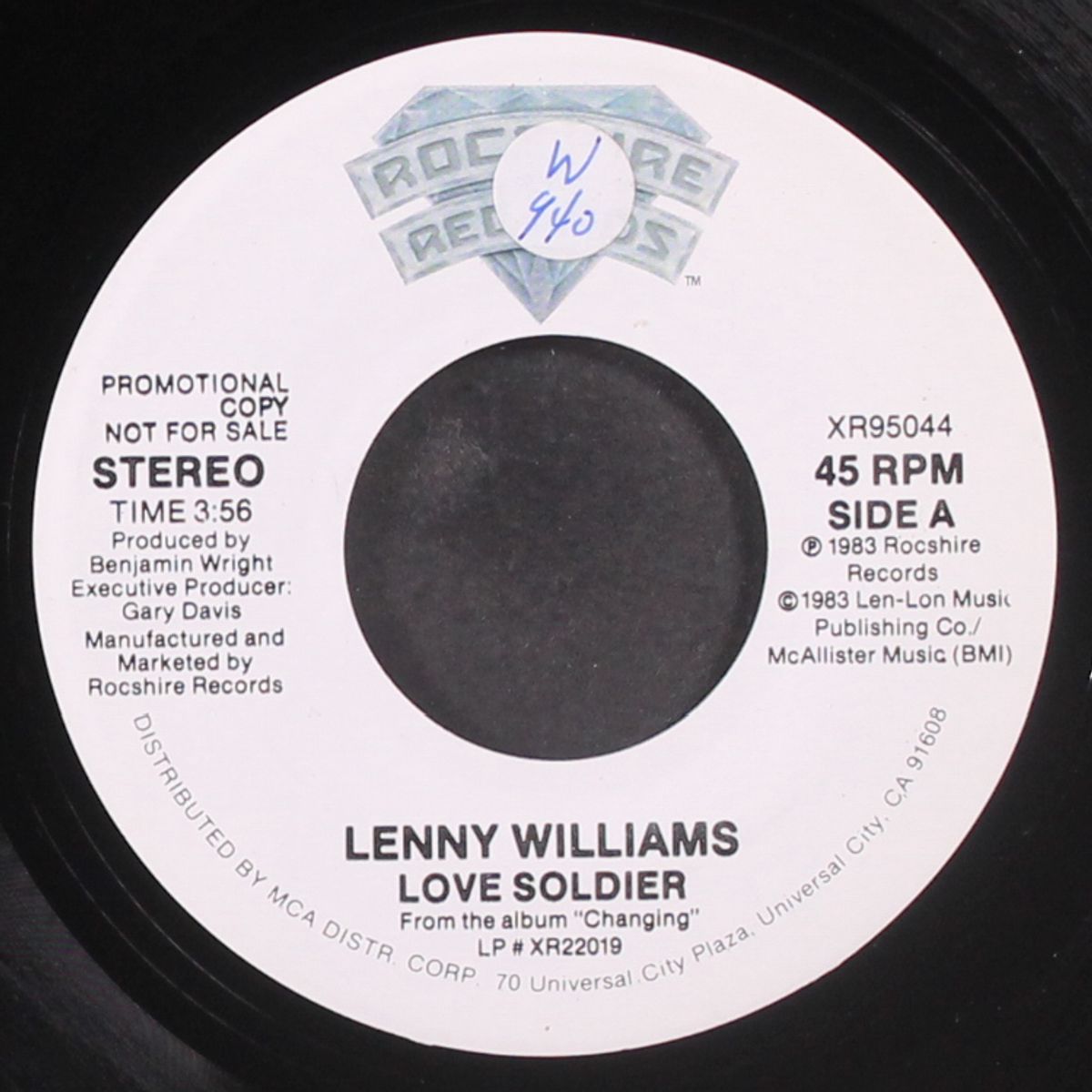 love soldier / same by LENNY WILLIAMS