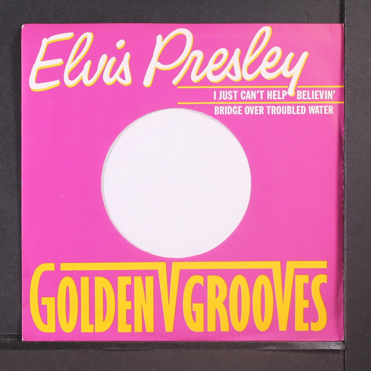 i just can't help believin' / bridge over troubled water by ELVIS PRESLEY