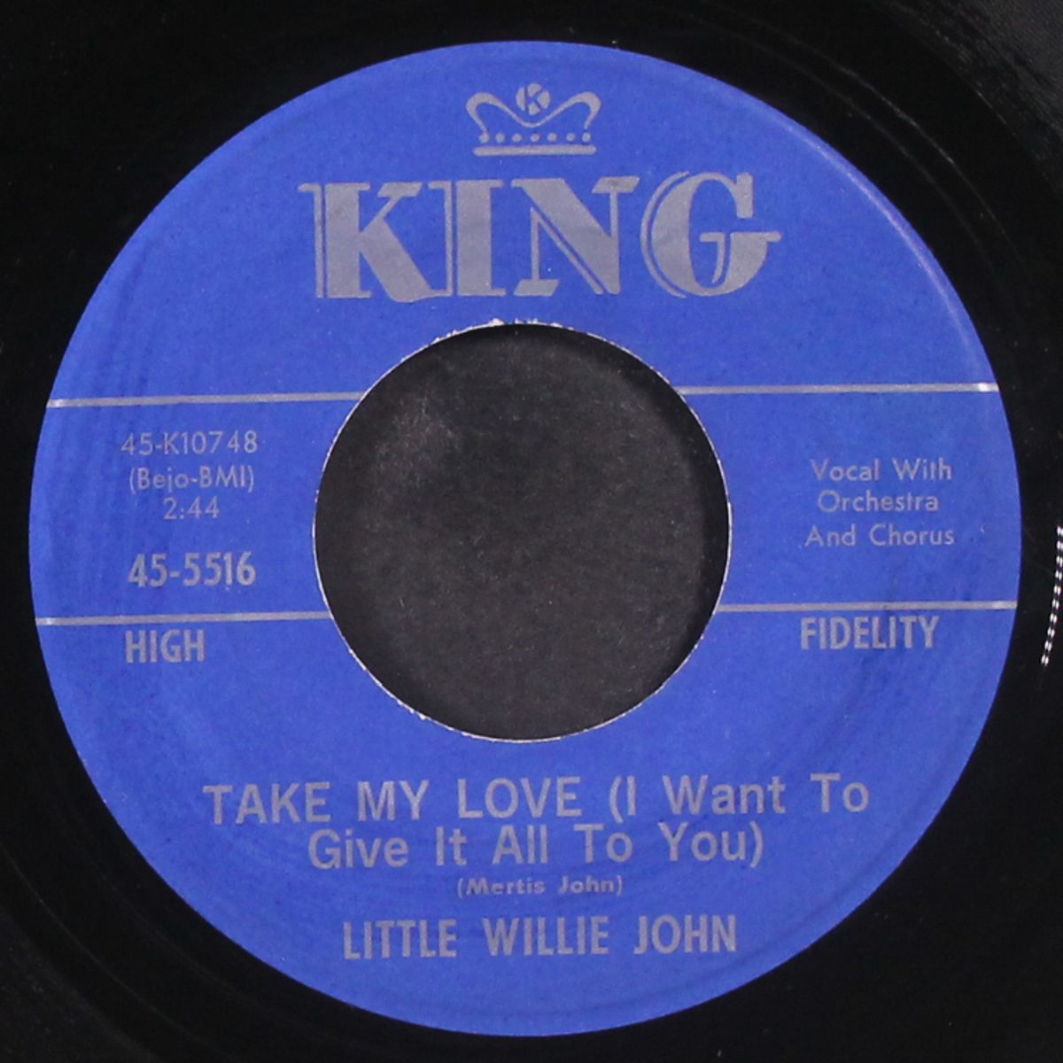 take my love / now you know by LITTLE WILLIE JOHN