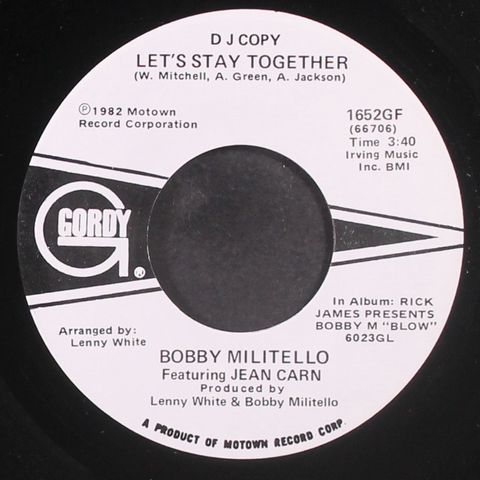 BOBBY MILITELLO & JEAN CARN