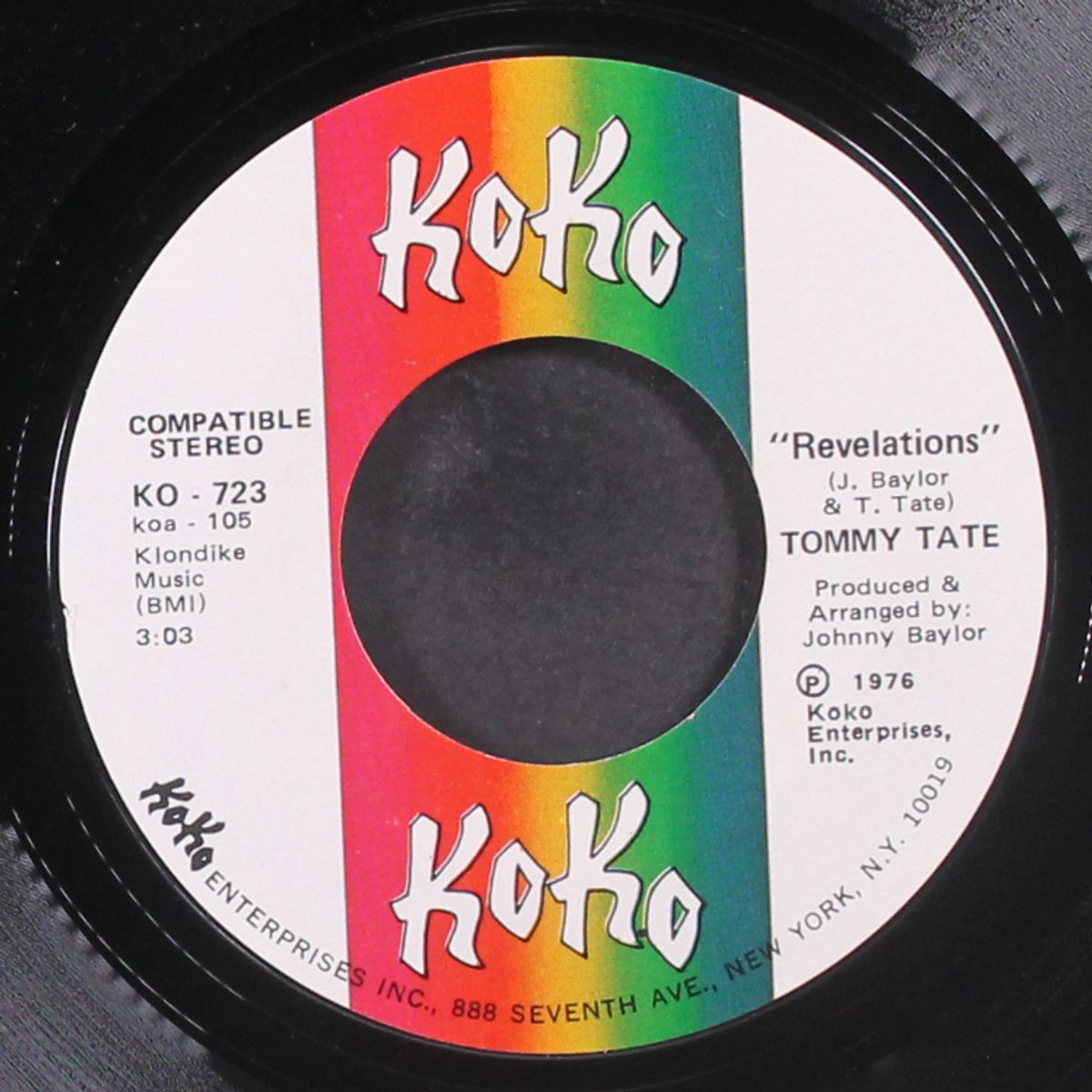 if you ain't man enough / revelations by TOMMY TATE