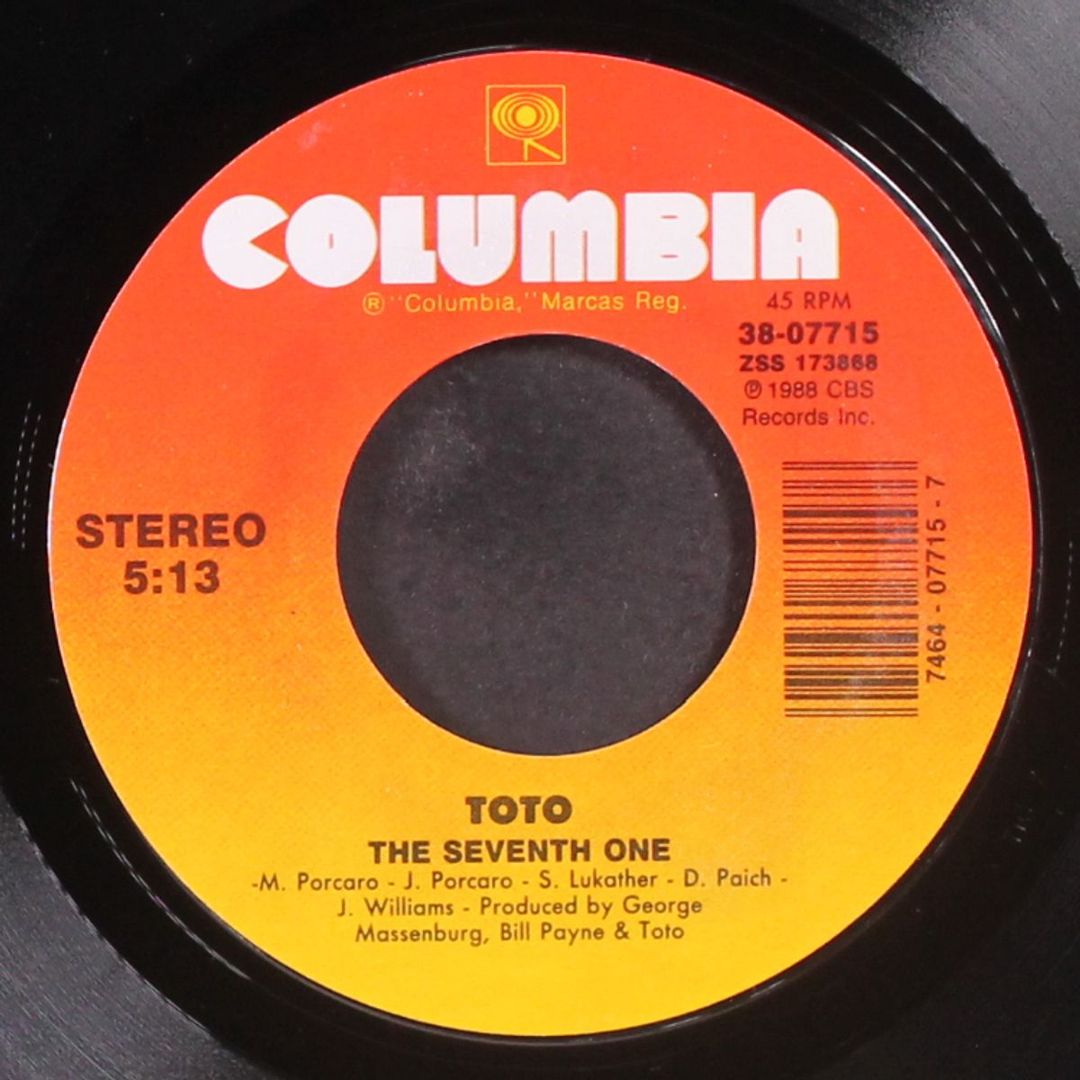 pamela / the seventh one by TOTO