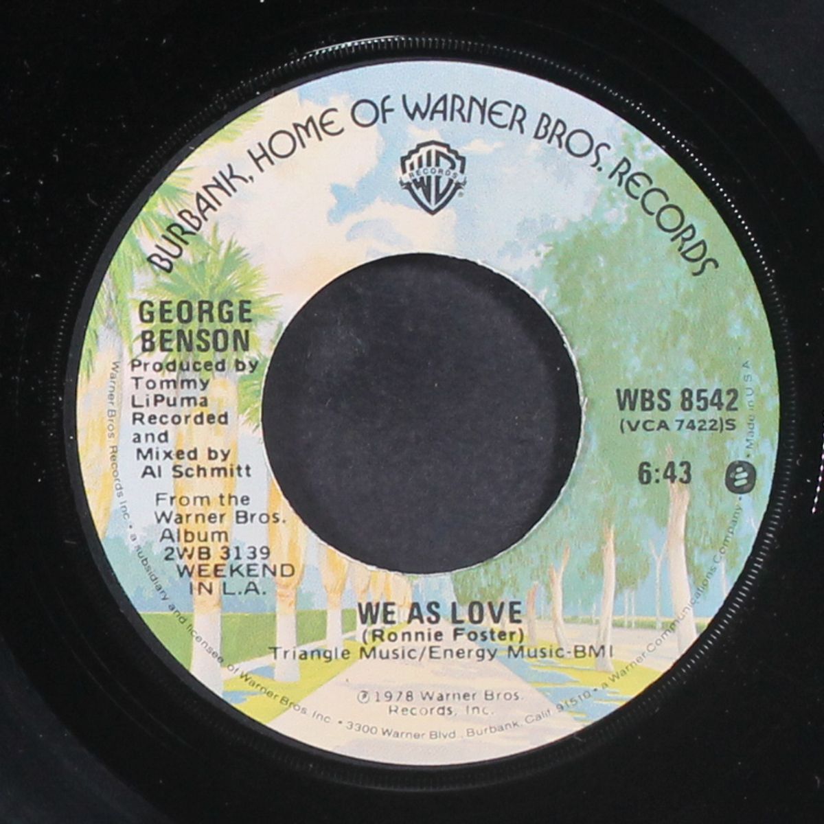 on broadway / we as love by GEORGE BENSON