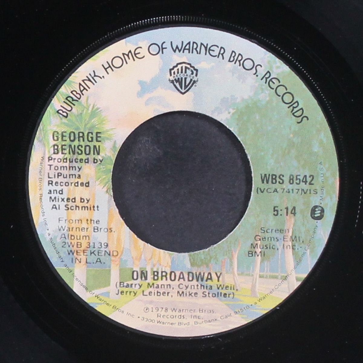 on broadway / we as love by GEORGE BENSON