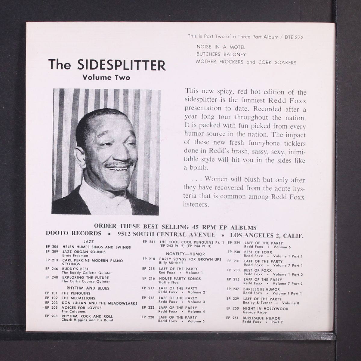the side-splitter, vol. 2, part 2 by REDD FOXX