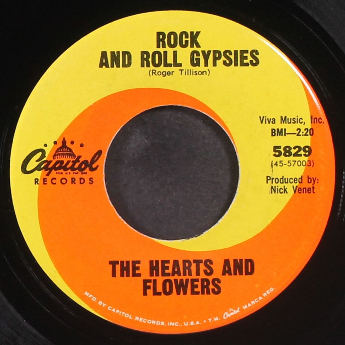 road to nowhere / rock 'n roll gypsies by HEARTS & FLOWERS