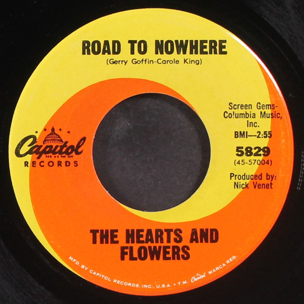 road to nowhere / rock 'n roll gypsies by HEARTS & FLOWERS