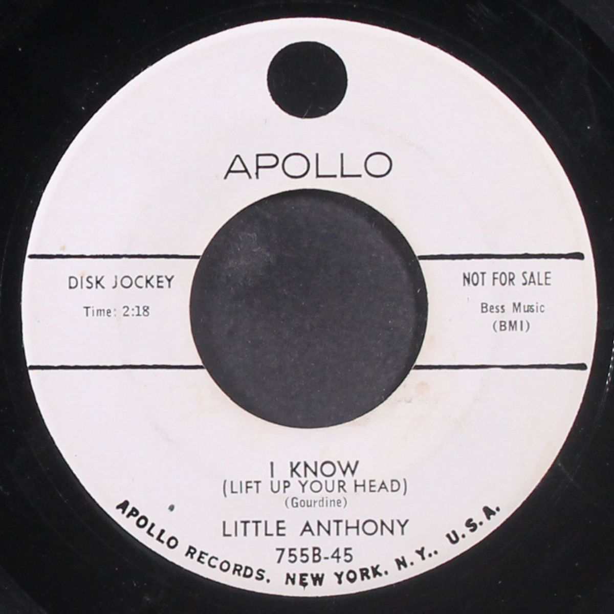 the fires burn no more / i know by LITTLE ANTHONY