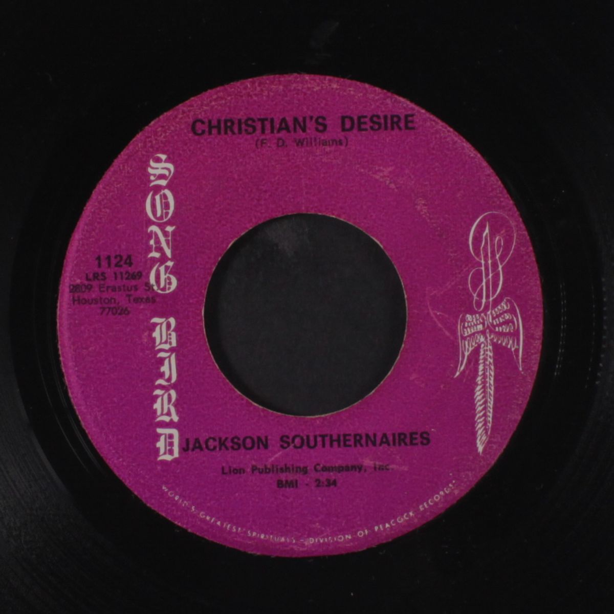 if it's alright / christian's desire by JACKSON SOUTHERNAIRES
