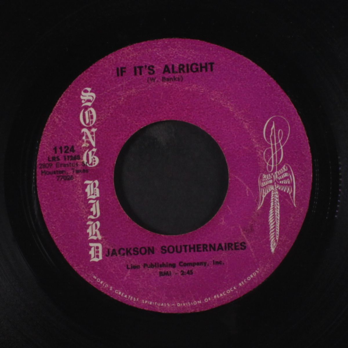 if it's alright / christian's desire by JACKSON SOUTHERNAIRES