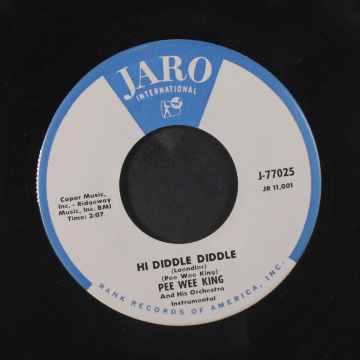 hi diddle diddle / vagabond waltz by PEE WEE KING