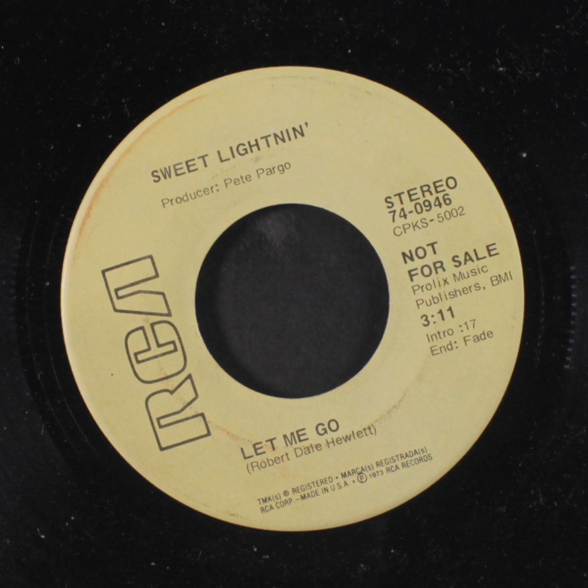 we got each other / let me go by SWEET LIGHTNIN'