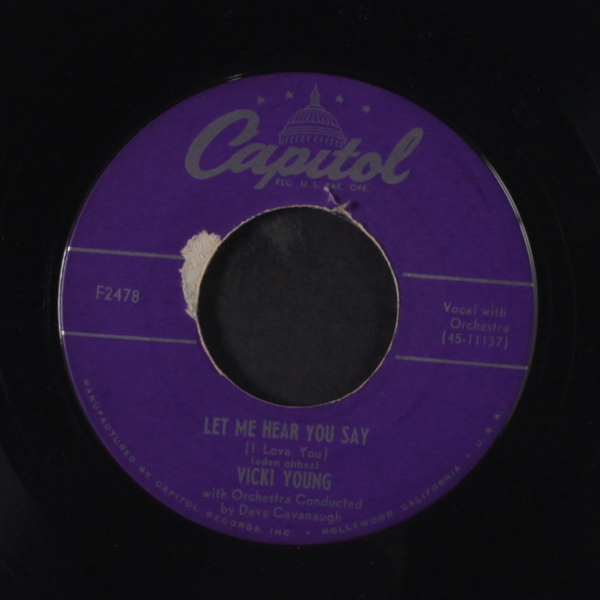 i love you so much / let me hear you say (i love you ) by VICKI YOUNG