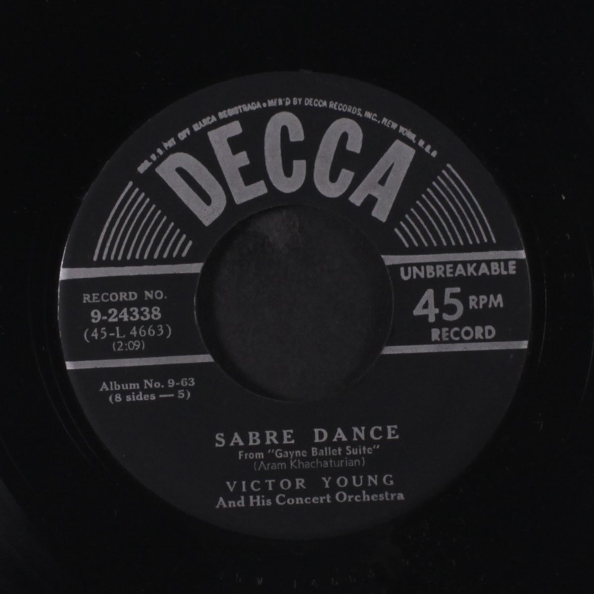 sabre dance / for whom the bell tolls by VICTOR YOUNG