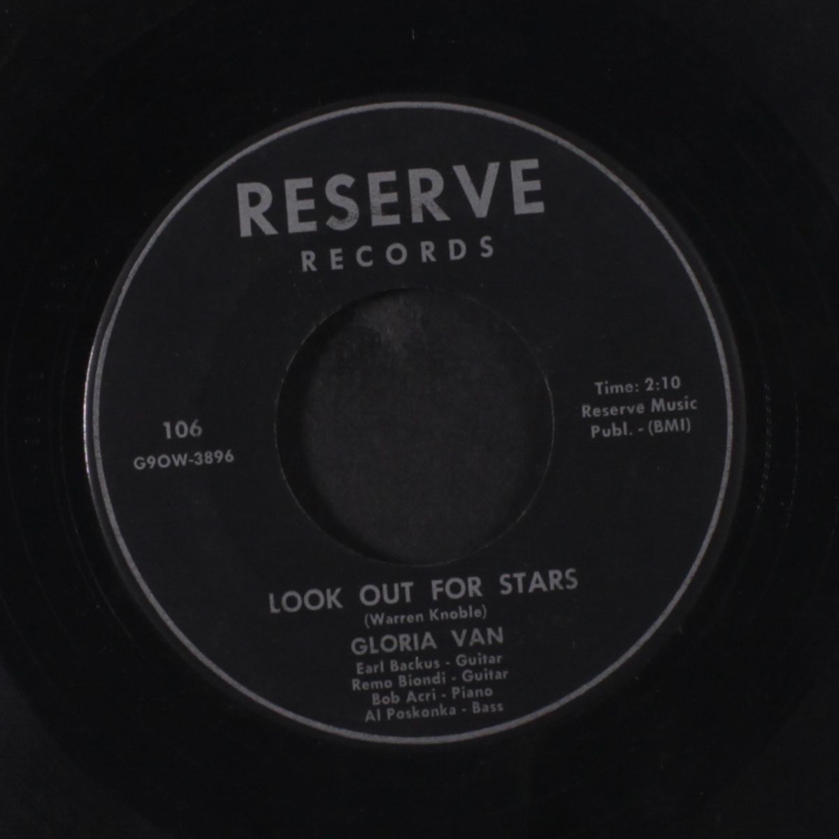 when the world was young / look out for stars by GLORIA VAN