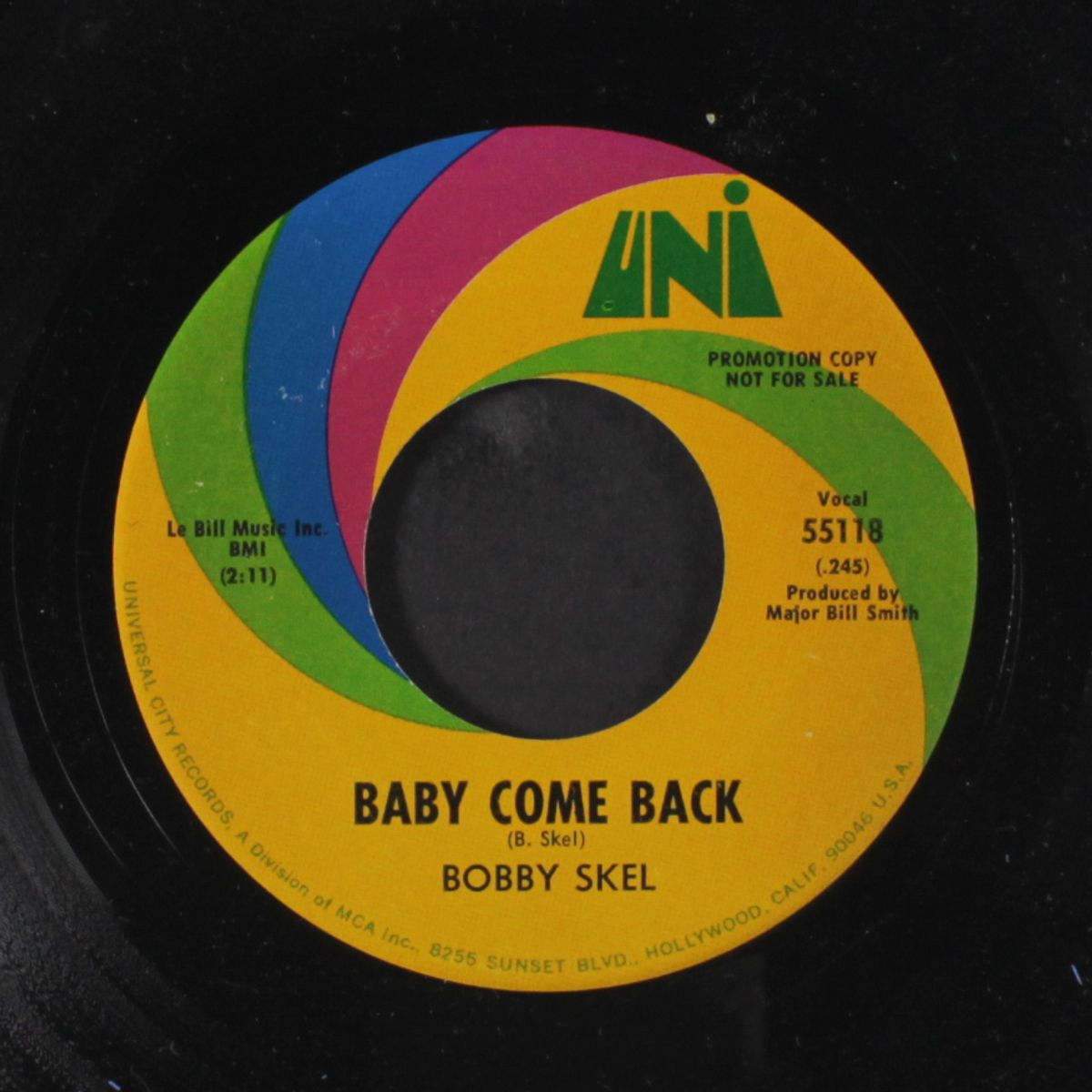 baby come back / banks of the ohio by BOBBY SKEL