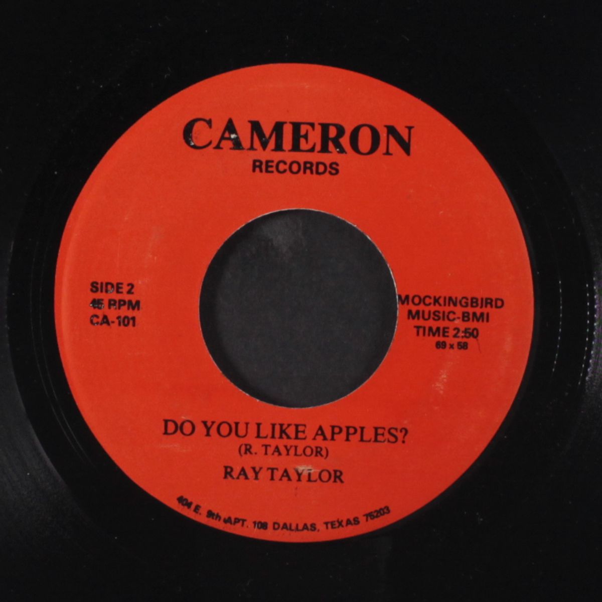 do you like apples? / daytime lover by RAY TAYLOR