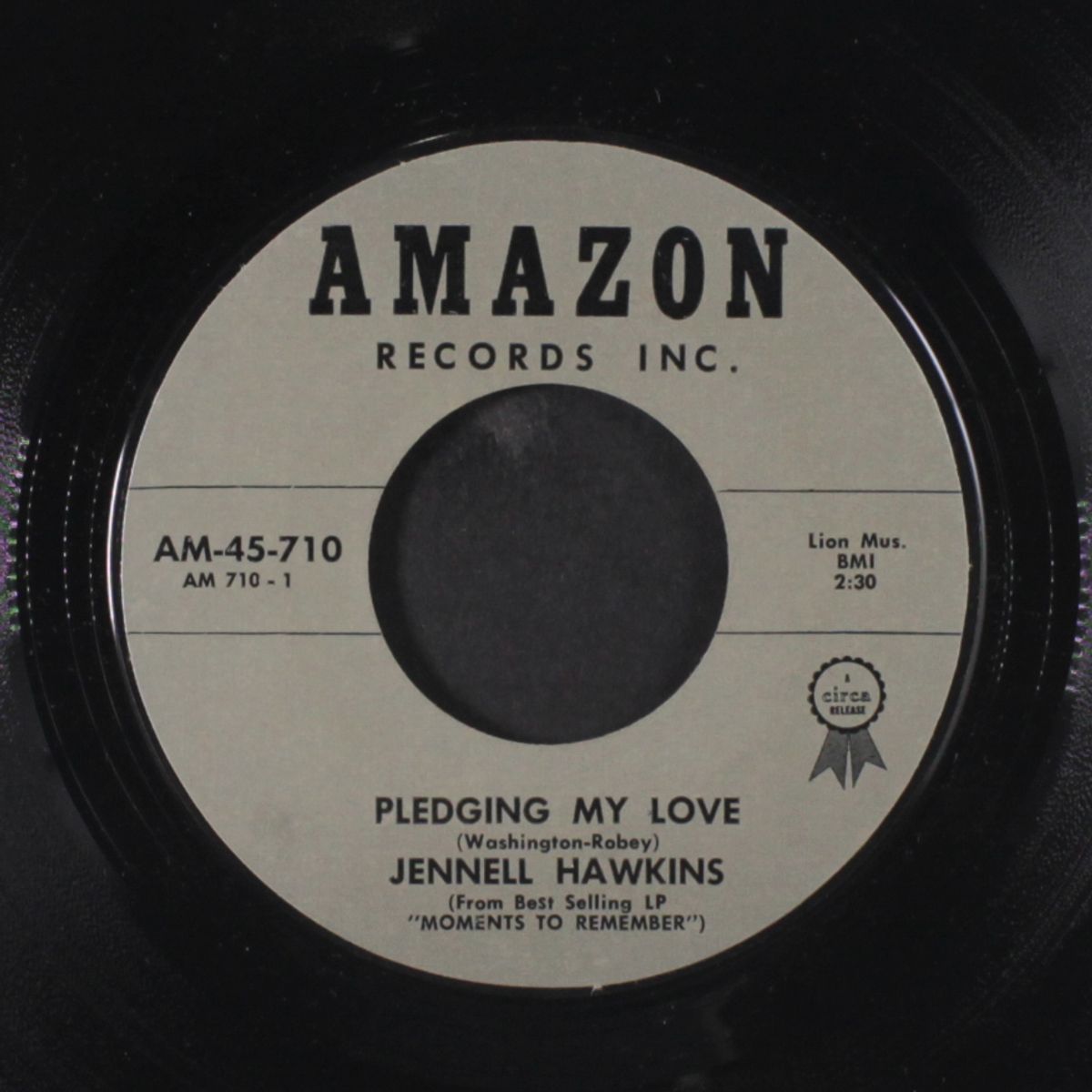 pledging my love / if i loved you by JENELL HAWKINS