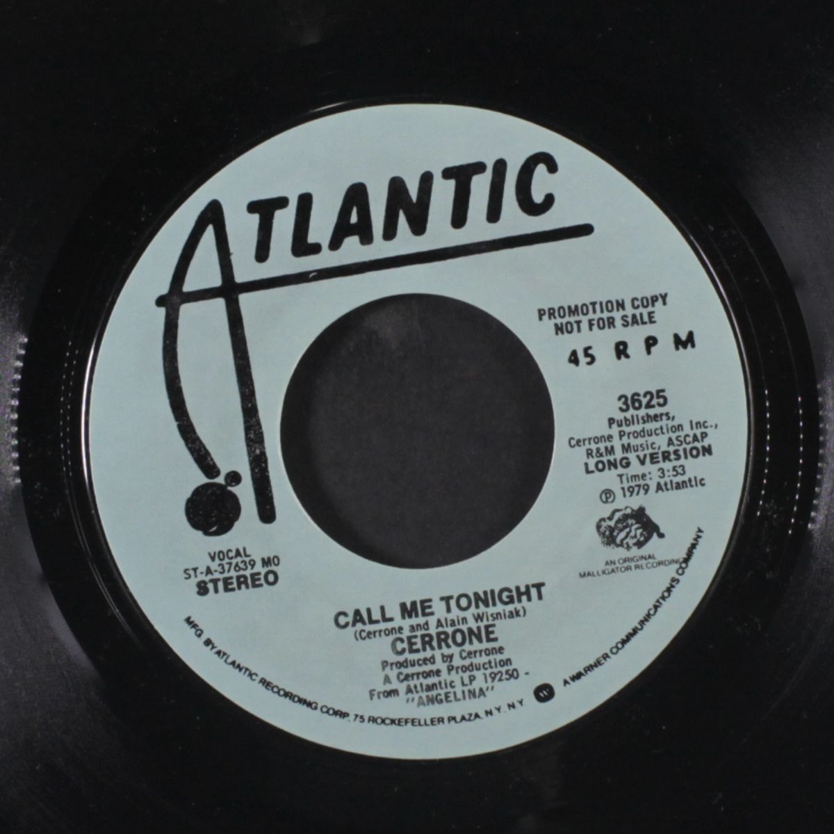 call me tonight / short by CERRONE