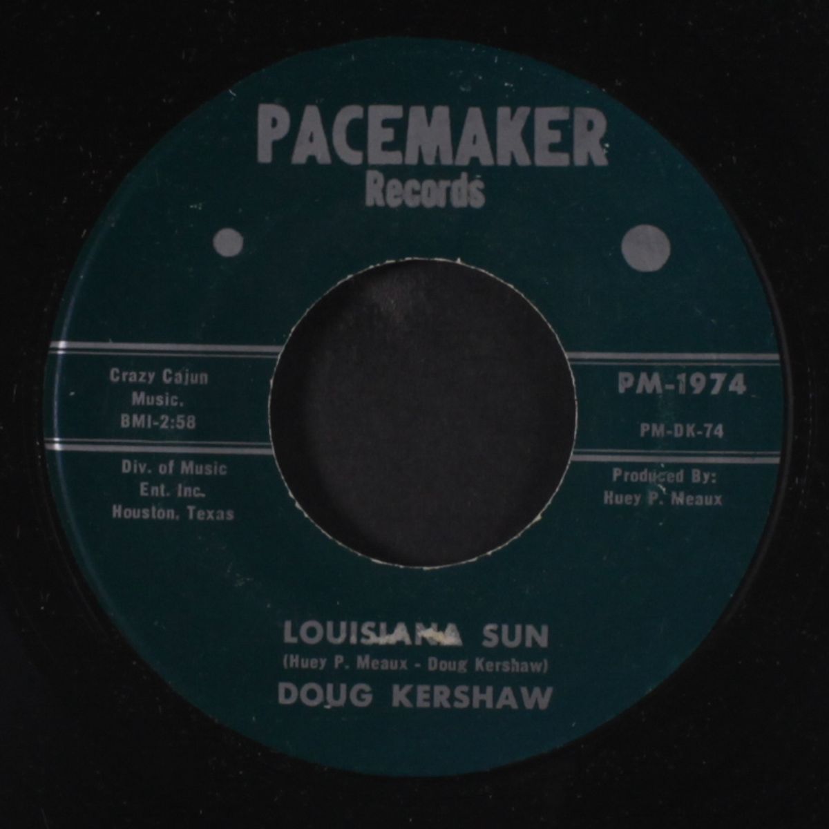 louisiana sun / cash on hand by DOUG KERSHAW
