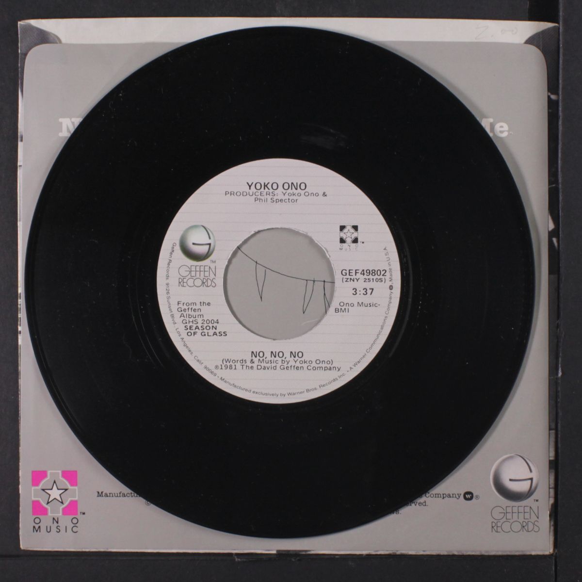 no, no, no / will you touch me by YOKO ONO