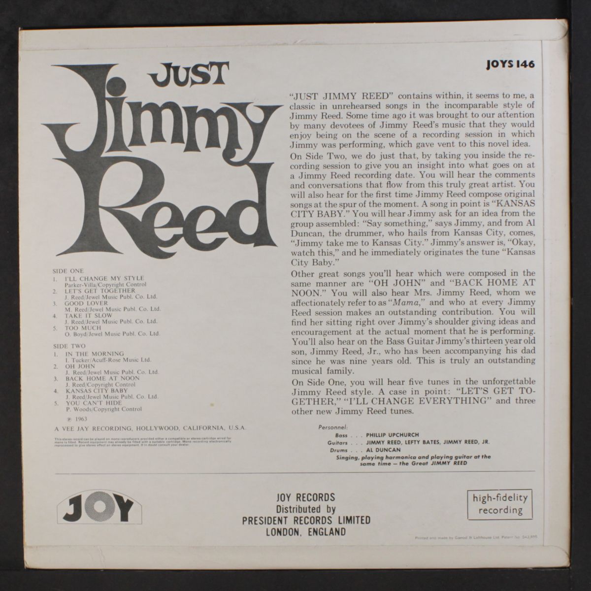 just jimmy reed by JIMMY REED