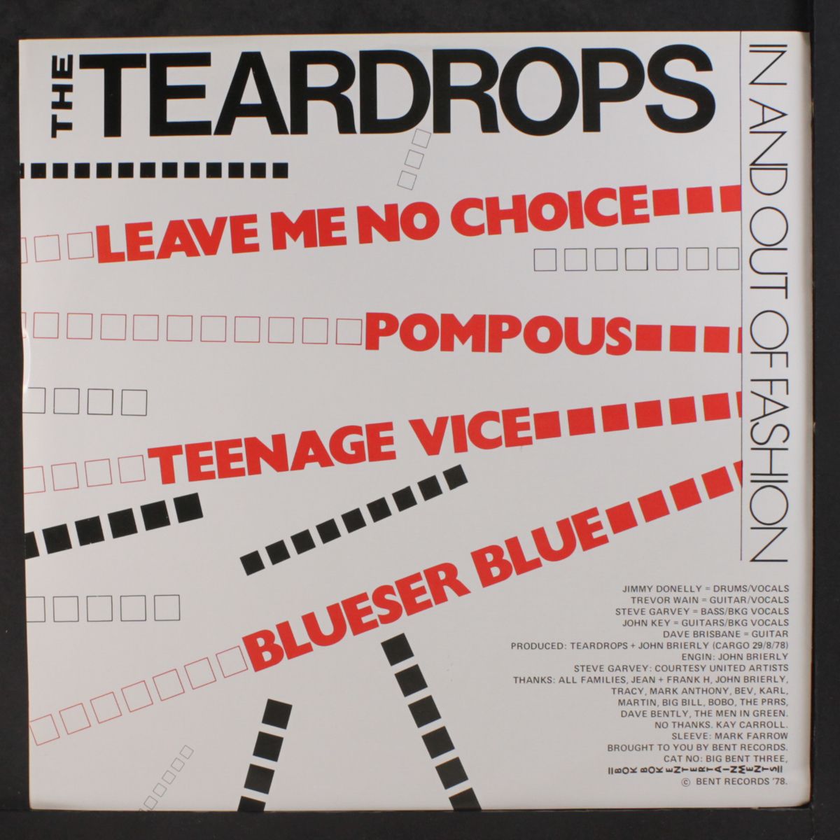 in and out of fashion by TEARDROPS