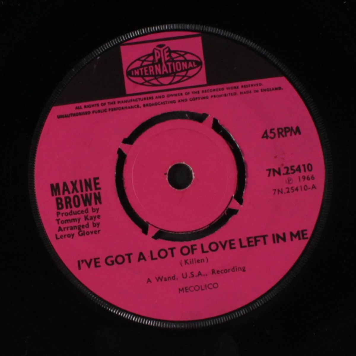 i've got a lot of love left in me by MAXINE BROWN