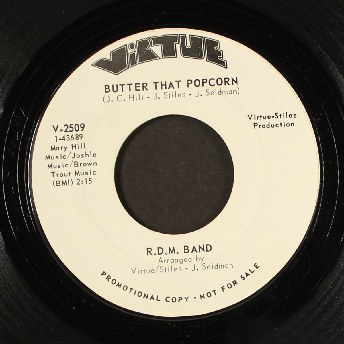 butter that popcorn / how can i get in touch with you by R.D.M. BAND