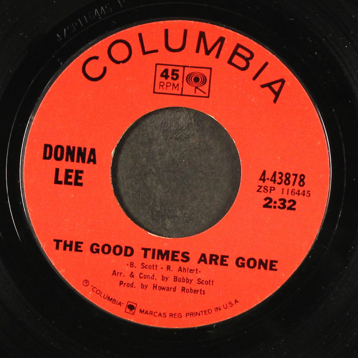 the good times are gone by DONNA LEE
