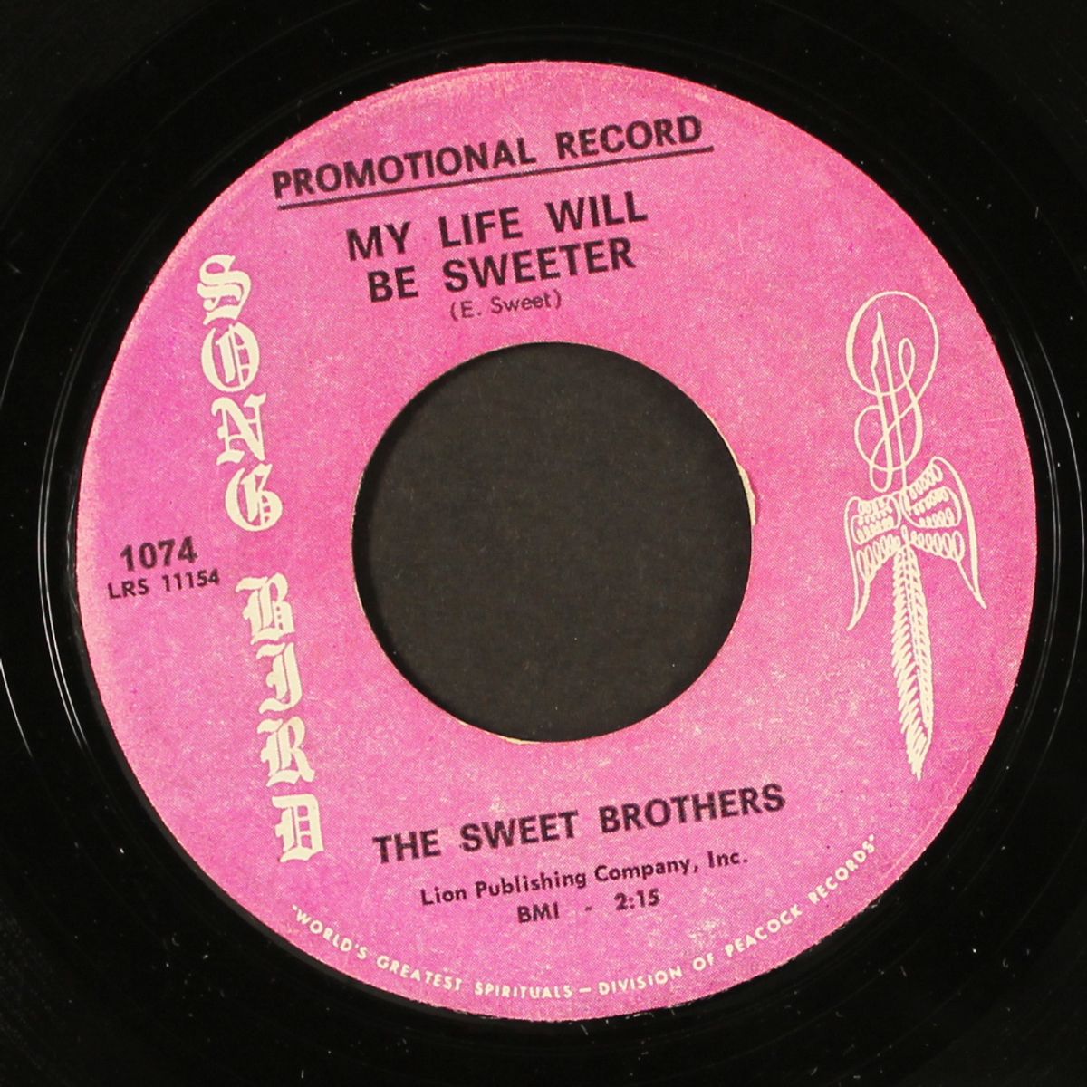 my life will be sweeter / god is still on the throne by SWEET BROTHERS