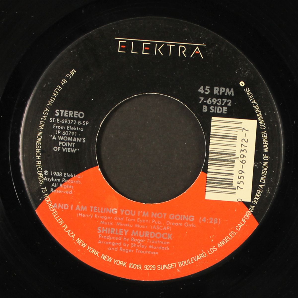 oh what a feeling / and i am telling you i'm not going by SHIRLEY MURDOCK