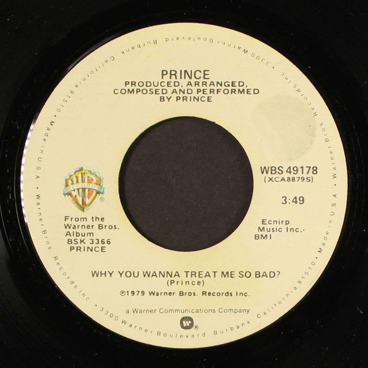 why you wanna treat me so bad / baby by PRINCE