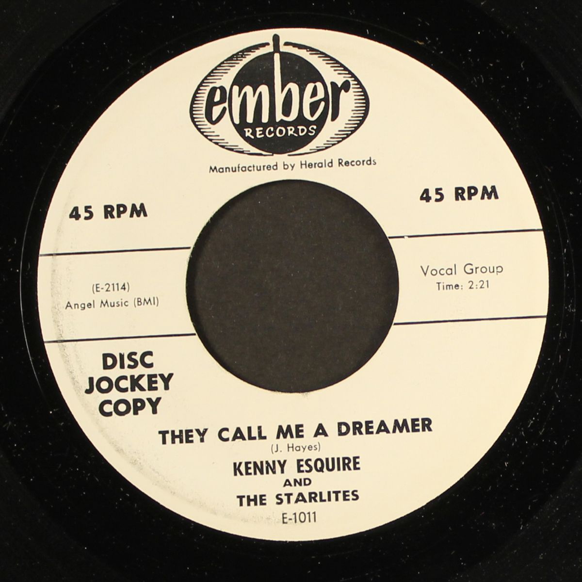 pretty brown eyes / they call me a dreamer by KENNY ESQUIRE & STARLITES