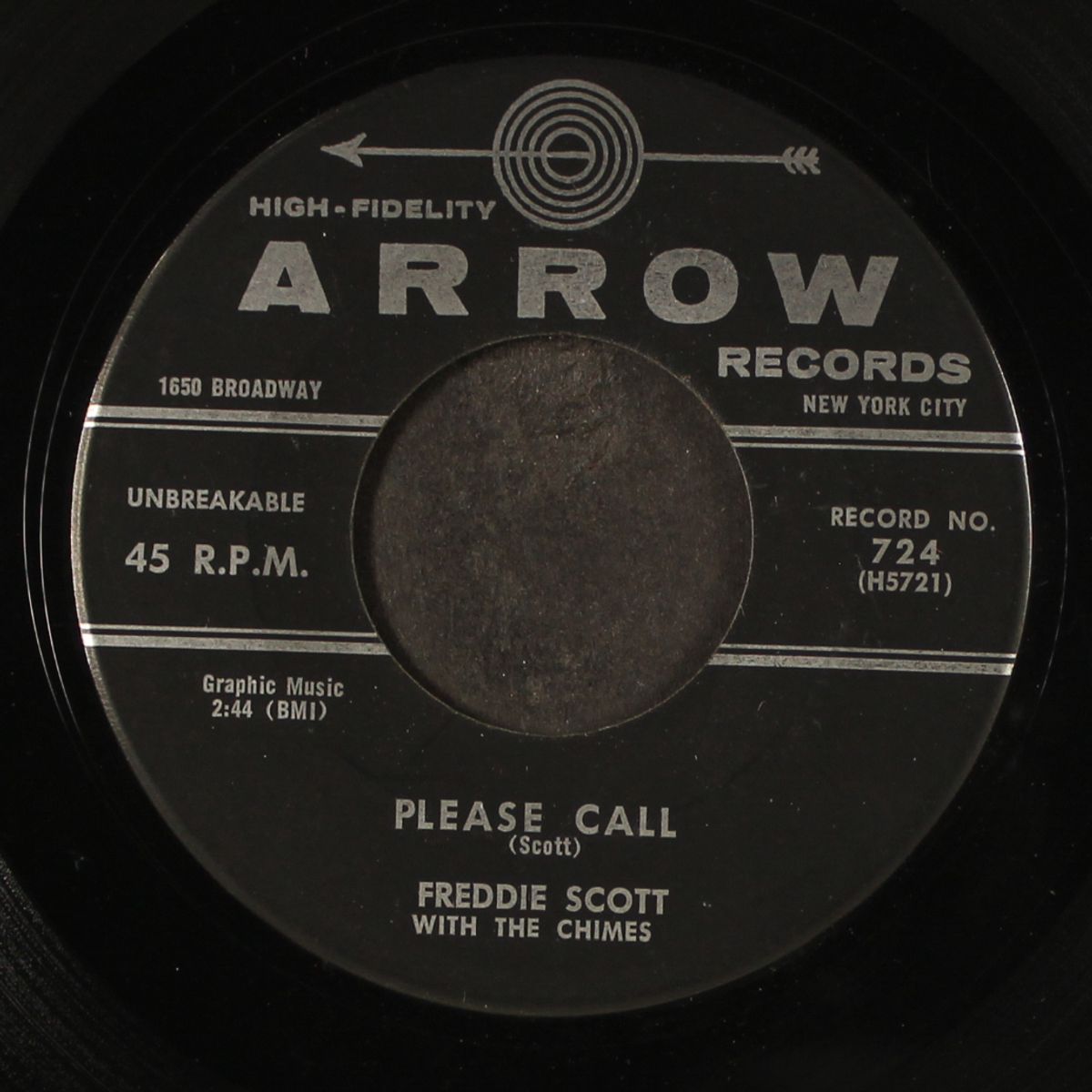 the letter came this morning / please call by FREDDIE SCOTT & CHIMES