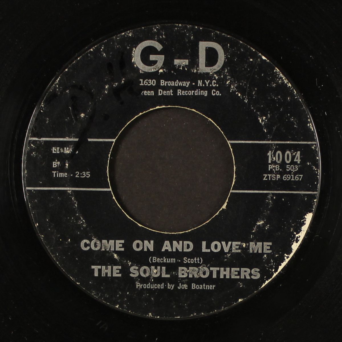 come on and love me / please pass the ketchup by SOUL BROTHERS