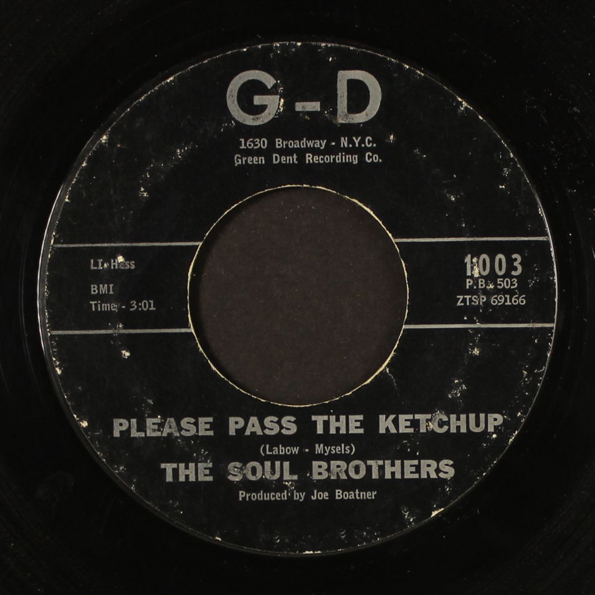 come on and love me / please pass the ketchup by SOUL BROTHERS