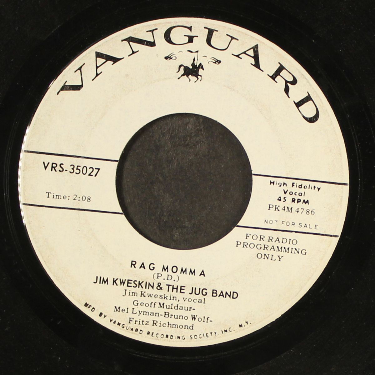 rag momma / don't you leave me here by JIM KWESKIN & JUG BAND