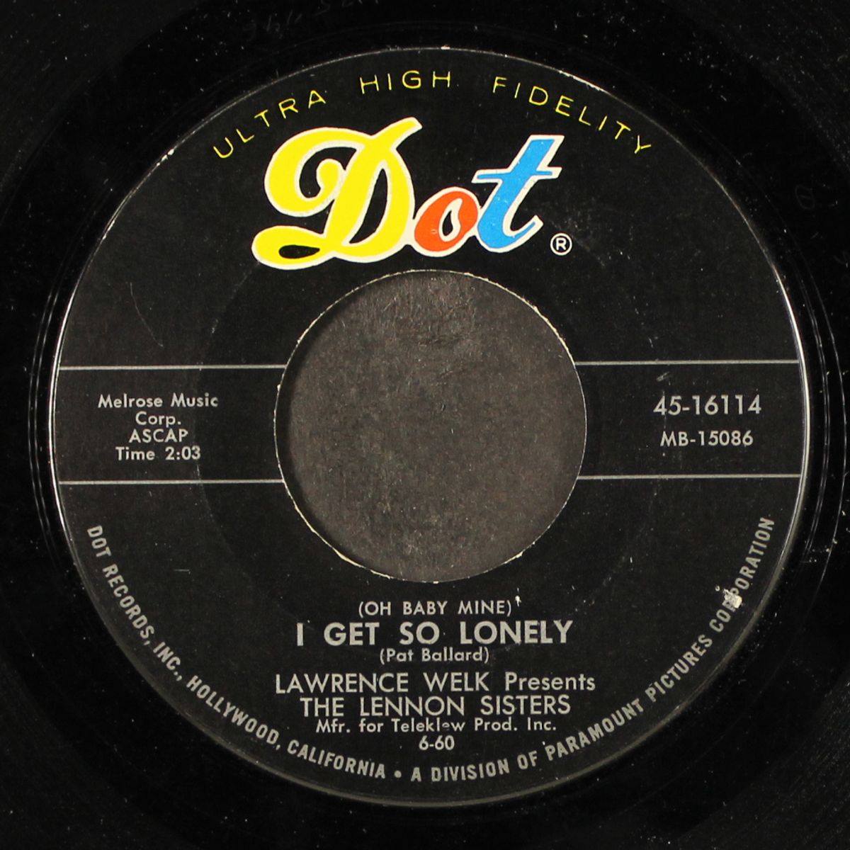 it started in naples / i get so lonely by LENNON SISTERS