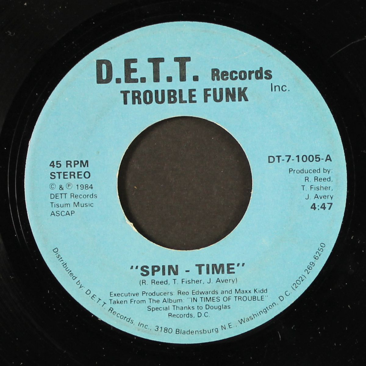 spin-time / share your love by TROUBLE FUNK