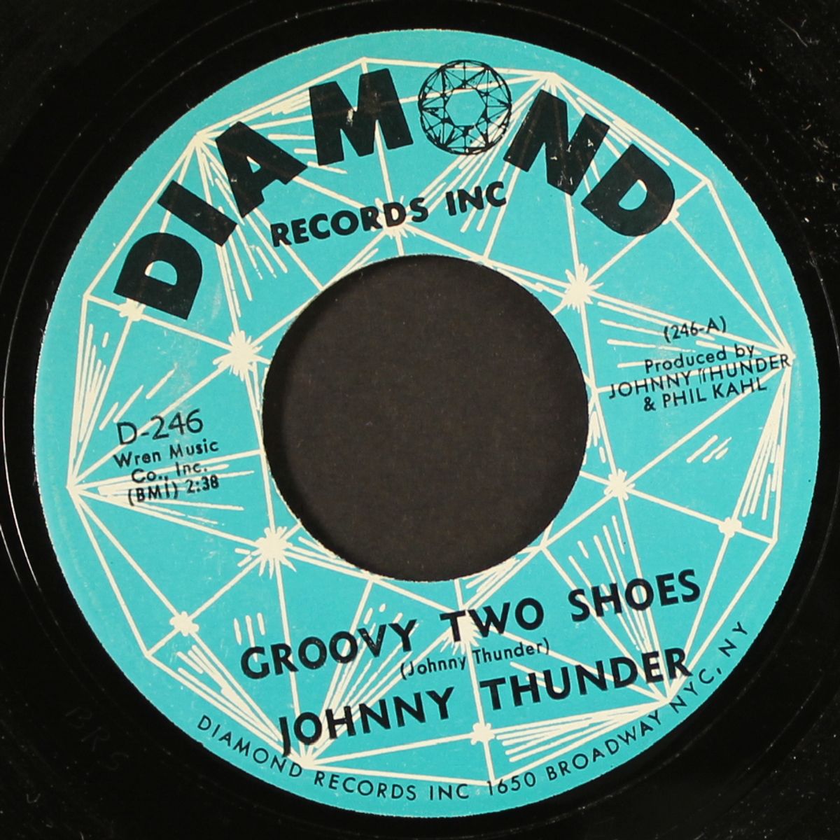 groovy two shoes / put it in motion by JOHNNY THUNDER