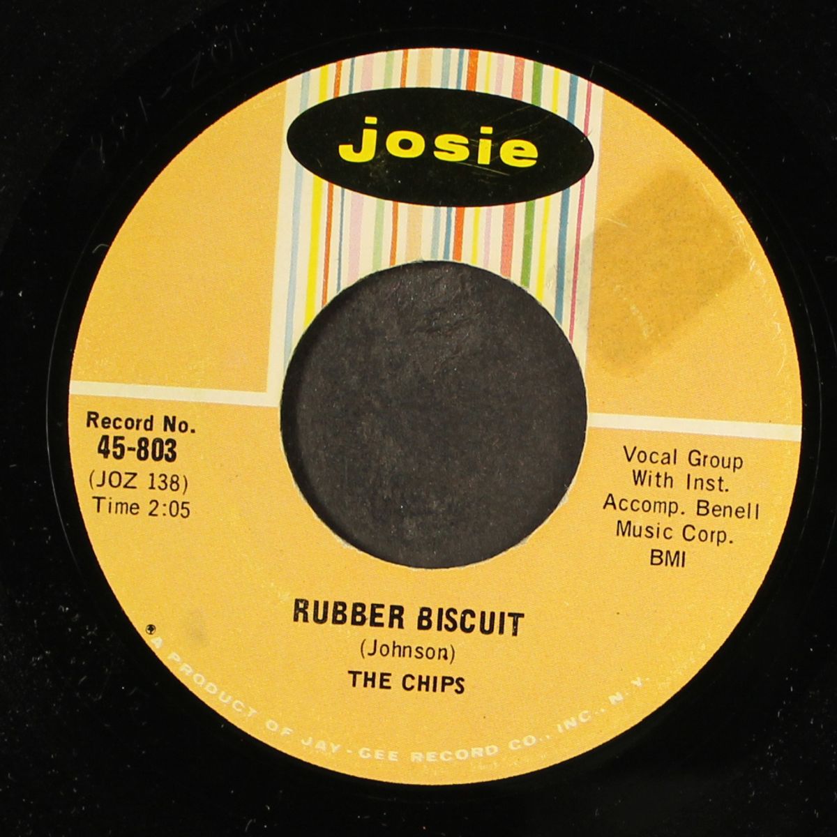 rubber biscuit / oh my darlin' by CHIPS