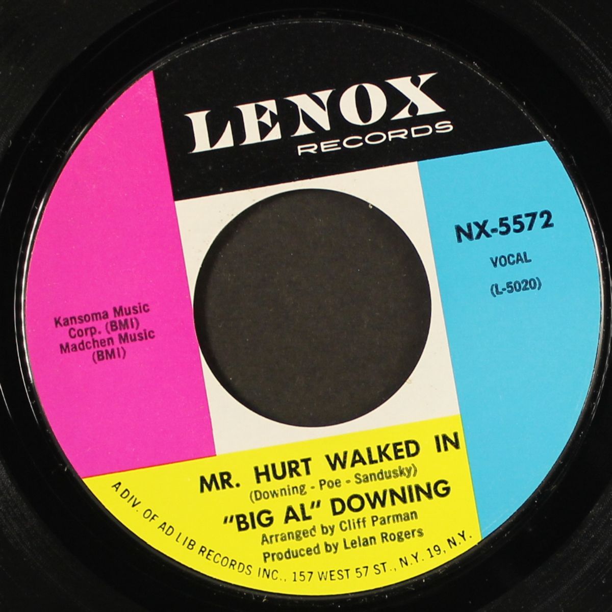 mr. hurt walked in / if i had our love to live over by BIG AL DOWNING
