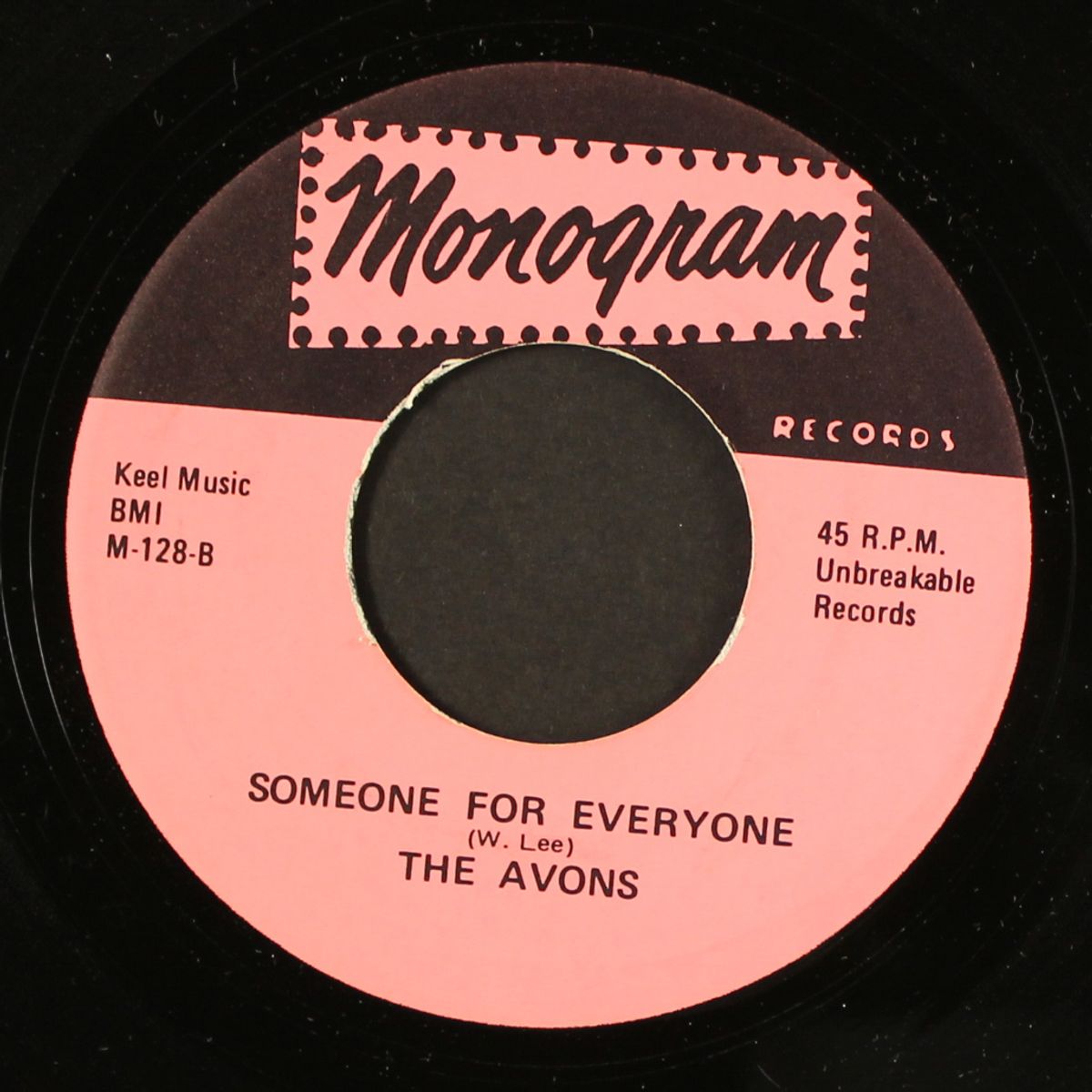 she's all right with me / someone for everyone by MOONGLOWS / AVONS