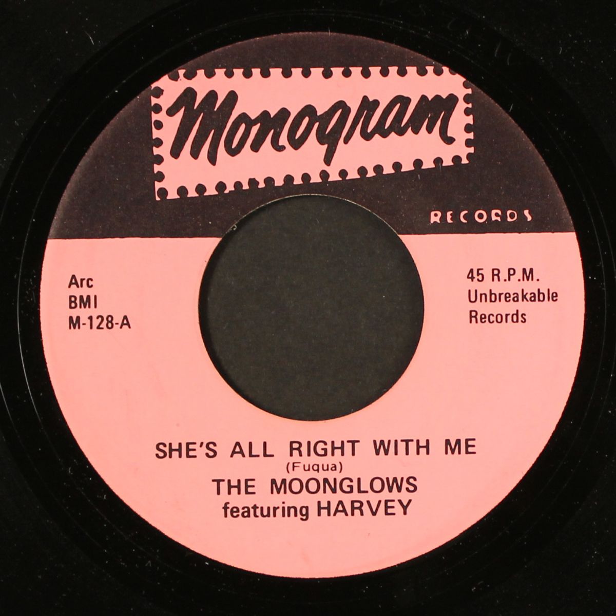 she's all right with me / someone for everyone by MOONGLOWS / AVONS